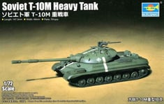 SOVIET T-10M HEAVY TANK 1/72 Maquette à monter Trumpeter 07154