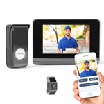 Somfy - Visiophone Connecté V500 Connect avec Module d'alimentation Rail-DIN - Brancher le visiophone directement dans le tableau électrique