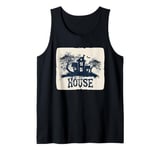 Spooky House on a Haunted Hill Design Costume Tank Top