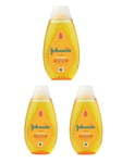 3x Johnson's Baby Shampoo Pure & Gentle 200ml