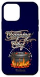 Coque pour iPhone 12 mini Dutch Oven Tattoo Style Lettering Camping Chef Dutch Oven