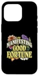 iPhone 16 Pro Manifesting Good Fortune Floral Inspiration Case