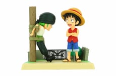 Figurine Wcf Log Stories - One Piece - Monkey.d.luffy & Roronoa Zoro