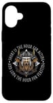 iPhone 16 Plus Short Is The Hour For Acting Norse Viking Norse Mythology Case