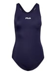 Saki Racer Back Swimsuit Sport Swimsuits Navy FILA