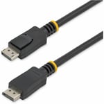 StarTech.com 3ft (1m) DisplayPort 1.2 Cable - 4K x 2K Ultra HD VESA Certified DisplayPort Cable - DP to DP Cable for Monitor - DP Video/Display Cord - Latching DP Connectors (DISPLPORT3L)