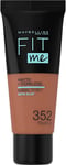 Maybelline Fit Me Foundation, Matte & Poreless, Full Coverage Blendable Normal