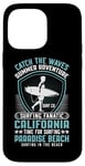 Coque pour iPhone 14 Pro Max Catch The Waves Summer Adventure Surf Fanatic California