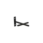 Black Hook Set Cross Shaped of 2 From House Doctor