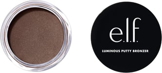 e.l.f. Luminous Putty Bronzer, Lightweight Putty-to-Powder Bronzer For A Radian