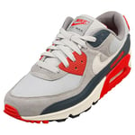 Nike Homme Air Max 90 Basket, Lt Smoke Grey Phanto, 41 EU