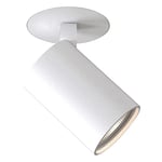 Astro Ascoli Flush Fire-Rated Indoor Spotlight (Textured White), GU10 LED Lamp, Designed in Britain - 1286095-3 Years Guarantee