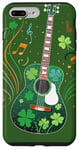 Coque pour iPhone 7 Plus/8 Plus Play It Green - Guitare Musique Irlandaise