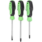 BIRZMAN Tournevis, 3 PCS/Set Outils Cycle/VTT/VAE Adulte Unisexe, Vert-Green-Grün-Schwarz-Silber, Standard