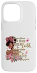 iPhone 14 Pro Max Where there is hope there is faith christian black women Case