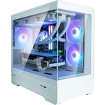 Boitier PC sans alimentation - ZALMAN P30 (Blanc) - Mini tour - Micro-ATX - 3x120mm LED A-RGB