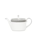 Wedgwood - Vera Wang Lace Platinum Teapot - Tekannor - Vera Wang - Naturmaterial