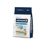 Advance Cat Adult Sensitive Sterilized - Croquettes pour Chats Adultes Stérilisés avec des Sensibilités Digestives au Saumon - 10kg