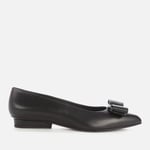 Salvatore Ferragamo Women's Viva Flats - Black