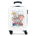 Disney Dumbo Valise Trolley Cabine Multicolore 37x55x20 cms Rigide ABS Serrure à combinaison 32L 2,5Kgs 4 roues doubles Bagage à main