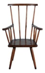 Solid Mahogany Gainsborough High Back Arm Chair CHR097