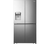 HISENSE RQ760N4SASE American-Style Smart Fridge Freezer - Stainless Steel, Stainless Steel