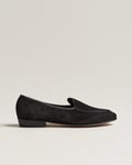 Baudoin & Lange Sagan Classic Loafers Black Suede