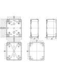 Schneider Electric Abs ind box 192x164x87 lo tr