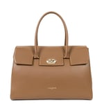 LANCASTER Très grand sac cabas épaule - Milano Cosmos Camel