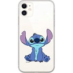 ERT GROUP Original Disney Coque de Protection pour Stich 006 iPhone 11 Multicolore