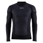 Craft Active Extreme X Wind Long Sleeve Baselayer Men - Black/Granite, Large