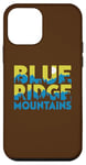 Coque pour iPhone 12 mini Blue Ridge Mountains Typography Outdoors Art