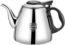 Teapot , 1 . 2L  Stainless  Steel  Stove - Top  Teapot  Tea  Coffee  Pot  Kettle