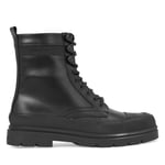 Stövlar Calvin Klein Lace Up Boot High HM0HM01213 Svart