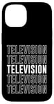 Coque pour iPhone 14 Télévision