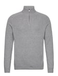 Onsedward Reg 7 Wool Half Zip Knit Tops Knitwear Half Zip Jumpers Grey ONLY & SONS