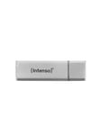 Intenso Alu Line USB flash drive 128GB Silver - 128GB - Minnepenn