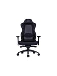 Cooler Master Hybrid 1 Ergo - gaming chair - aluminium plush fabric steel frame - black Gamer Stol - Aluminium - Op til 150 kg