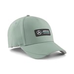 PUMA Mercedes AMG Petronas F1 Team Logo Adjustable Snapback Hat, Green, One Size