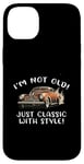 Coque pour iPhone 14 Plus Graphisme cadeau de voiture vintage I'm Not Old I'm Classic with Style