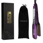 KIPOZI Hair Straighteners for Women Digital LCD Display Wide Plate Styler Salon