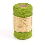 EVERLASTO Fil de Boulanger Solide Vert Citron 100 m