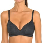 Dim Soutien-Gorge Armatures Generous Essentiel Femme x1,Gris Precieux,90C