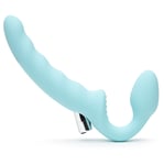 Lovehoney Vibrating Strapless Strap On - 6 inch Ribbed Dildo Vibrator Sex Toy