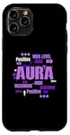 iPhone 11 Pro Purple Max Aura Purple Color Graphic Case