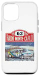 Coque pour iPhone 13 Word Rallye Car Escort RS WRC au Rally Monte Carlo