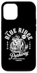 Coque pour iPhone 12/12 Pro Blue Ridge Parkway BRP Vintage Moto