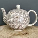 1.1 Litres Teapot Ceramic Bachelors Button William Morris Fine China Teapot