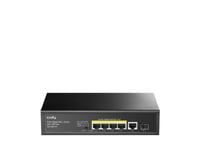 Cuda Switch 5-Port 1000M Sfp Gigabit Poe+ Switch 120W Internal