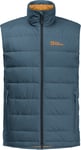 Jack Wolfskin Men's Ather Down Vest Midnight Sky, L